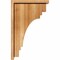 Ekena Millwork Pescadero Rough Sawn Corbel w/Backplate, Western Red Cedar, 6"W x 14"D x 22"H COR06X14X22PEC01RWR - alternate 3
